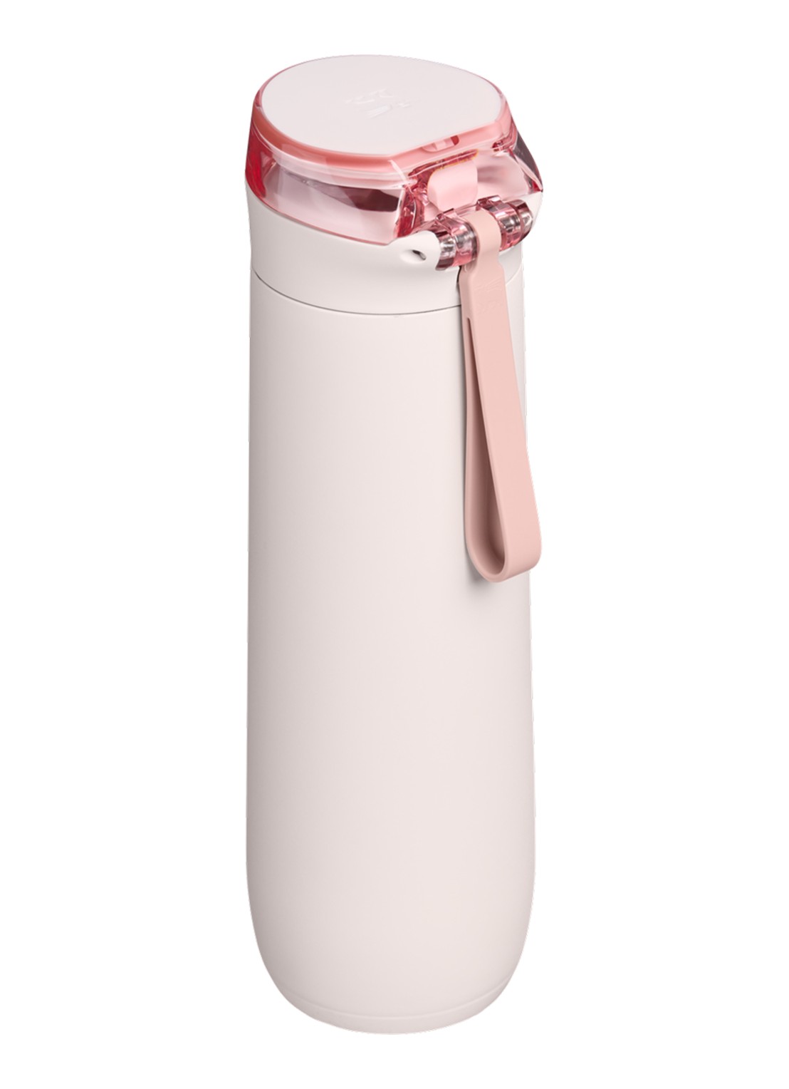 Stanley De Flowstate™ Spring waterfles 0,59 liter - achterkant 2 lichtroze