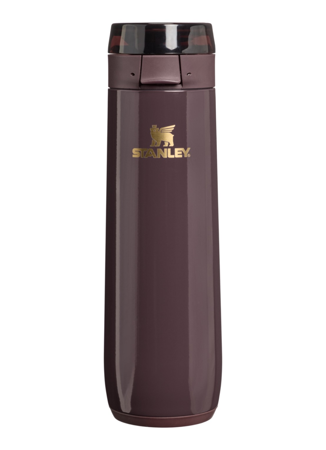 Stanley De Flowstate™ Spring waterfles 0,59 liter - voorkant aubergine