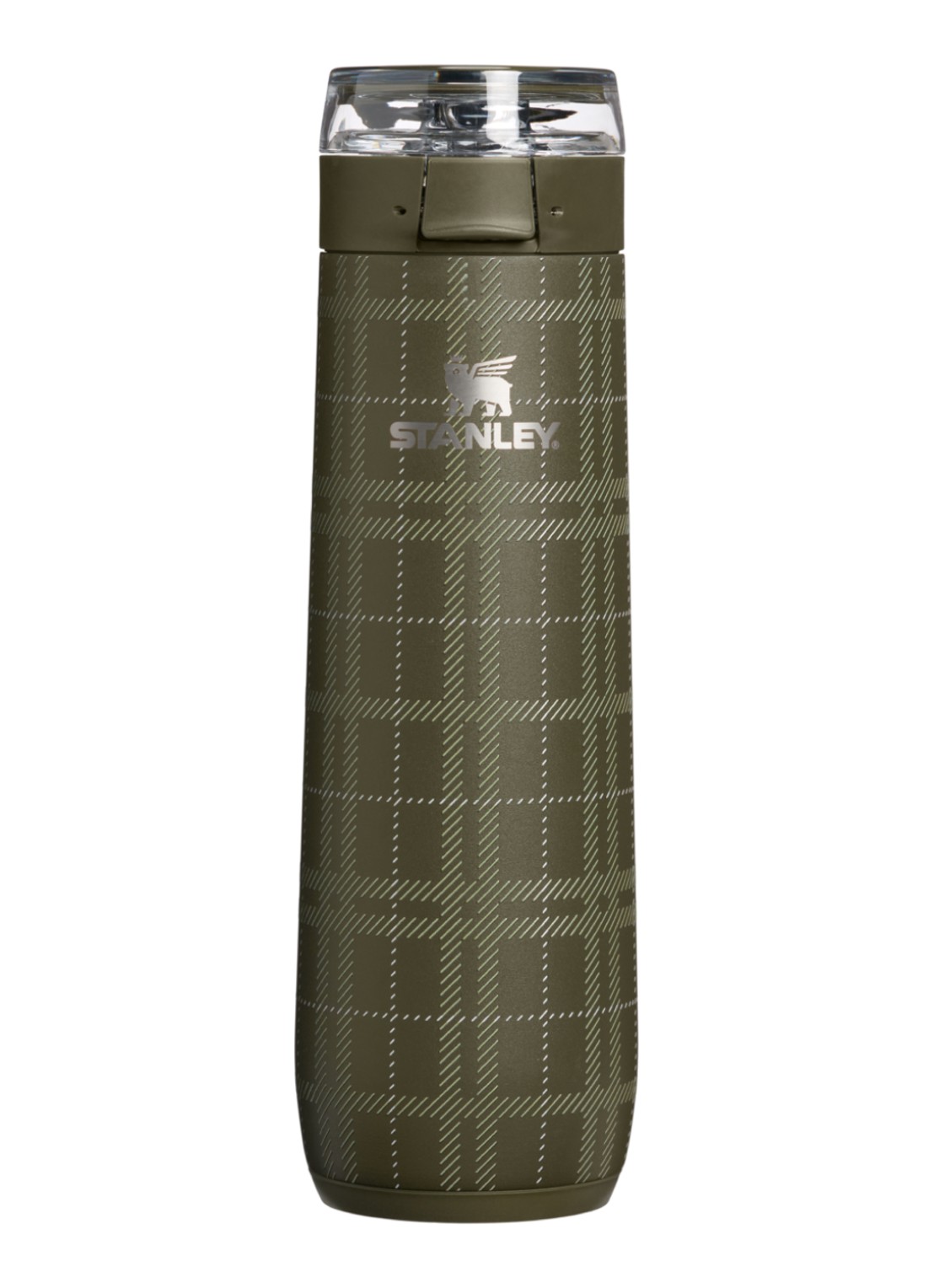 Stanley De Flowstate™ Spring waterfles 0,59 liter - voorkant mosgroen