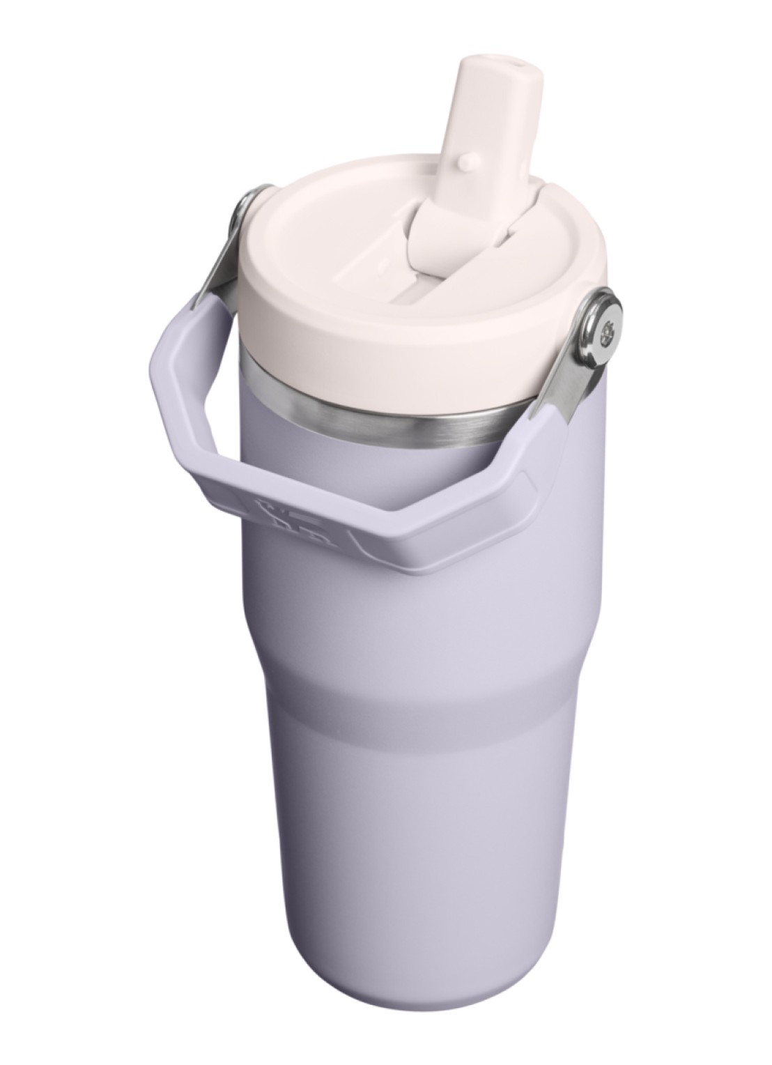 Stanley De IceFlow™ Flip Straw 2.0 waterfles 0,41 liter - achterkant paars