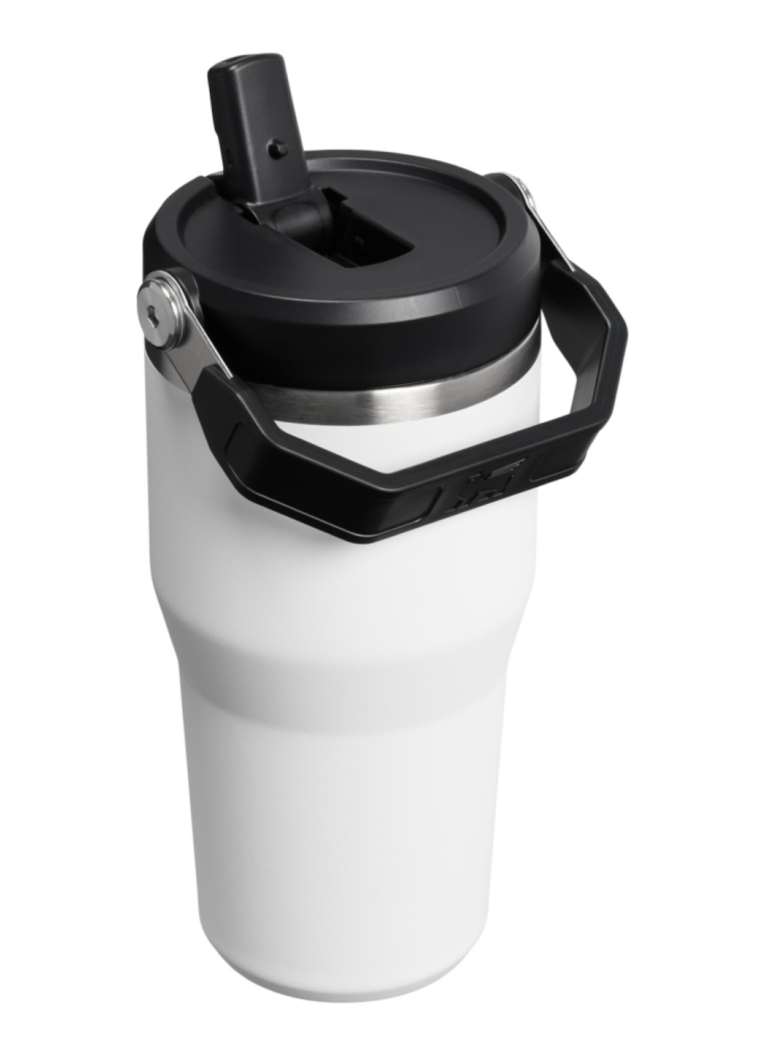 Stanley De IceFlow™ Flip Straw 2.0 waterfles 0,6 liter - achterkant 2 wit
