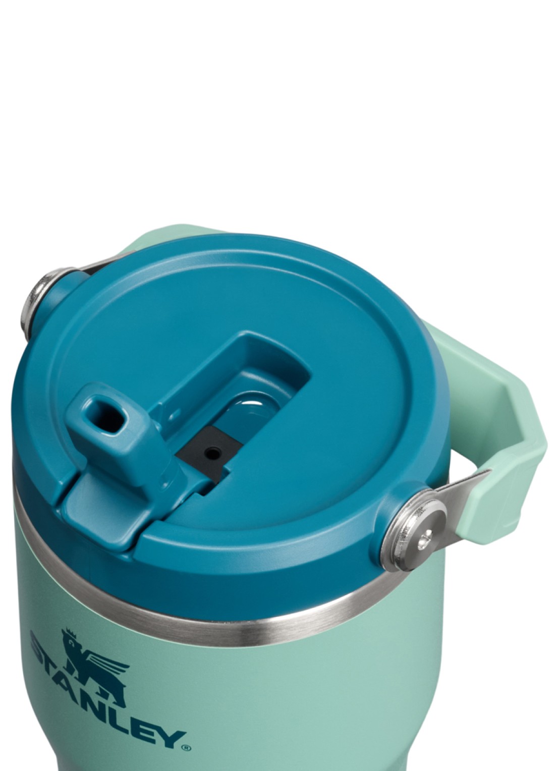 Stanley De IceFlow™ Flip Straw 2.0 waterfles 0,6 liter - detail lichtgroen
