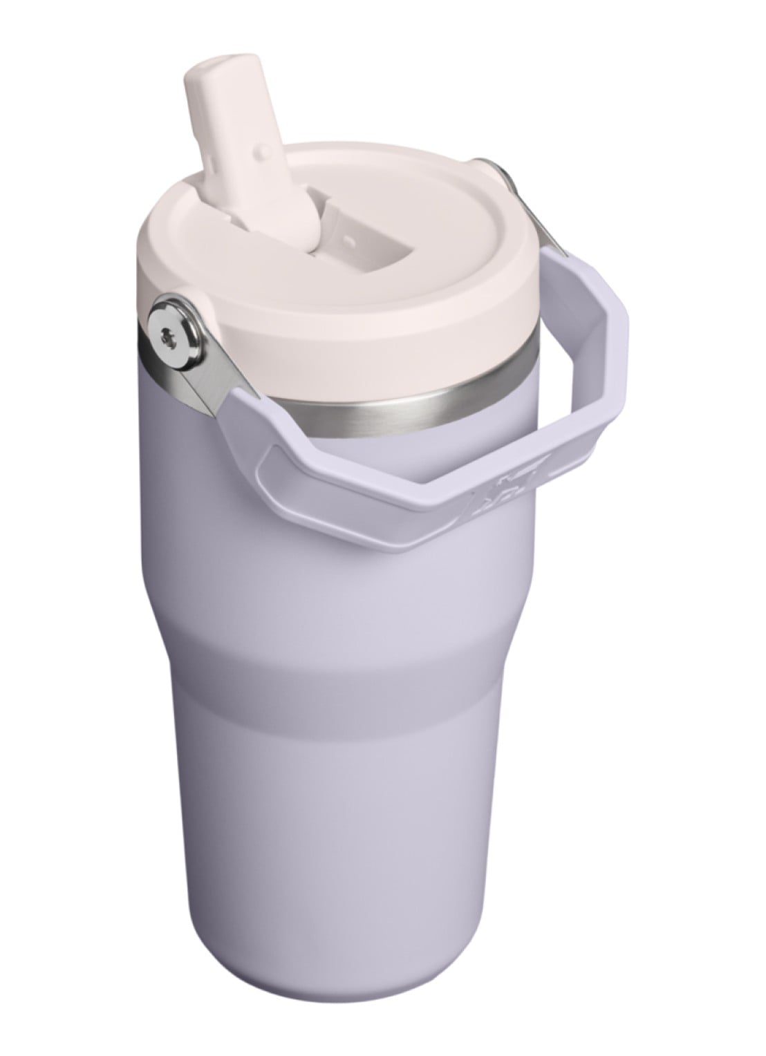 Stanley De IceFlow™ Flip Straw 2.0 waterfles 0,6 liter - achterkant 2 paars