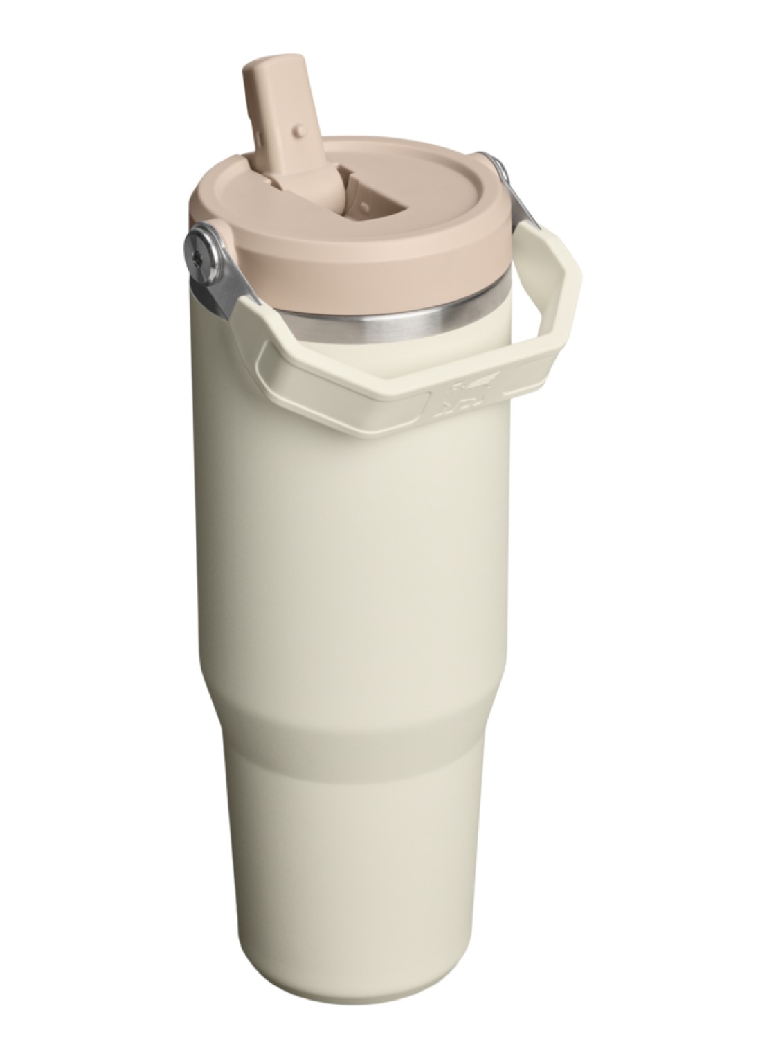 Stanley De IceFlow™ Flip Straw 2.0 waterfles 0,89 liter - achterkant 2 beige