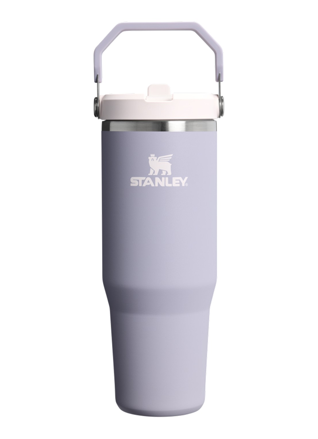 Stanley De IceFlow™ Flip Straw 2.0 waterfles 0,89 liter - voorkant paars