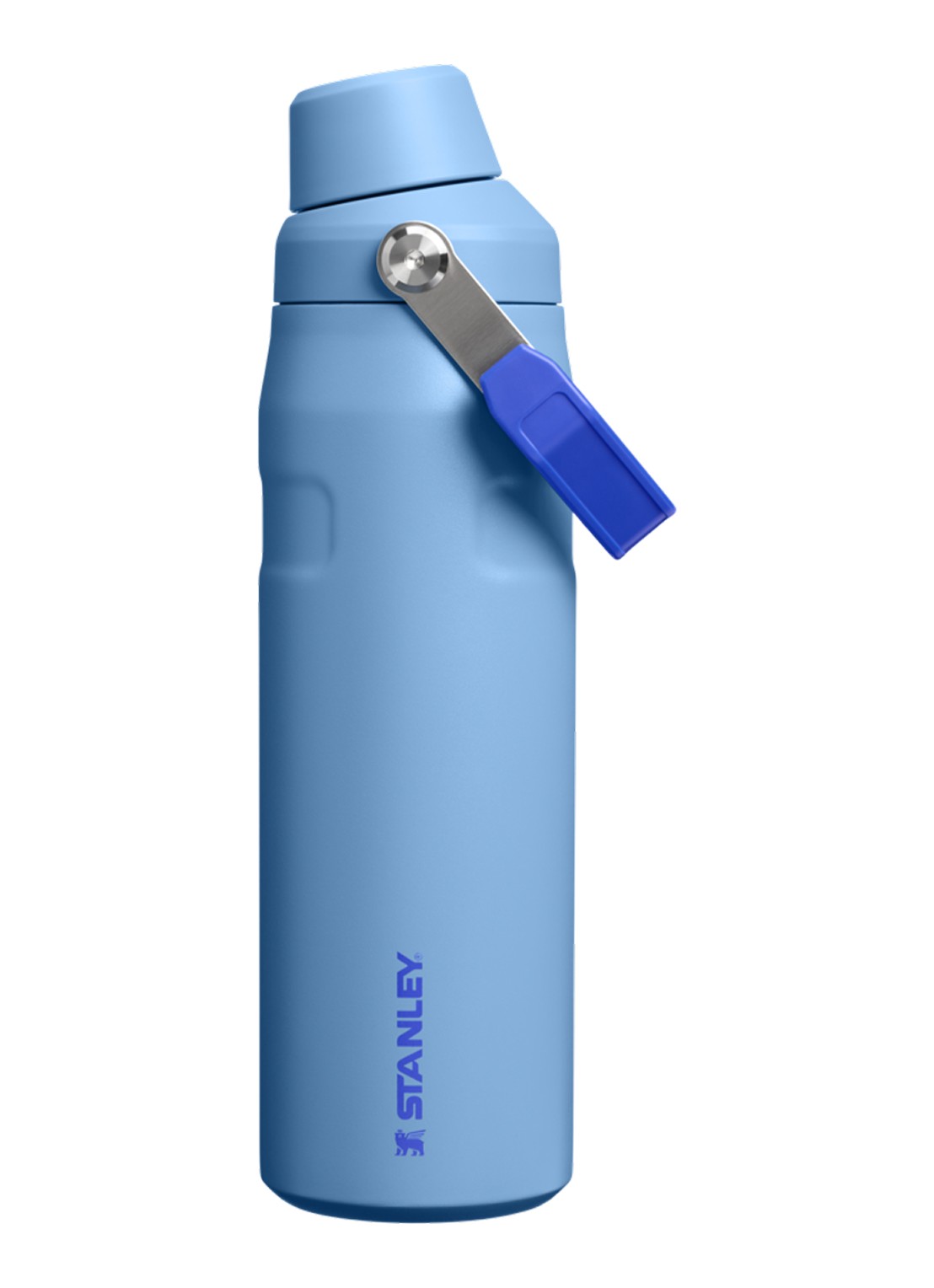 Stanley De IceFlow™ Fast Flow waterfles 0,7 liter - voorkant blauw