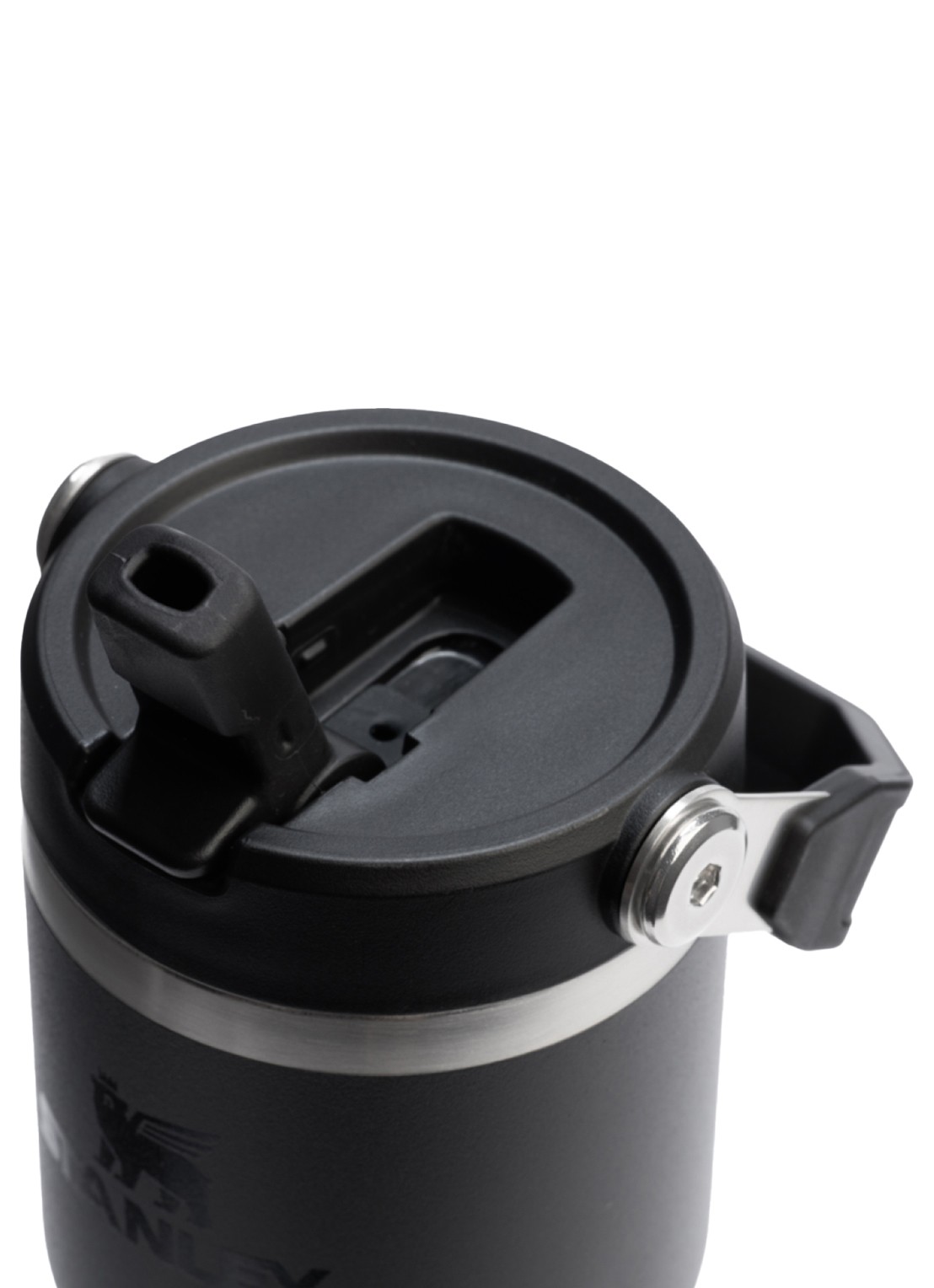 Stanley De IceFlow™ Flip Straw 2.0 waterfles 0,41 liter - detail 2 zwart