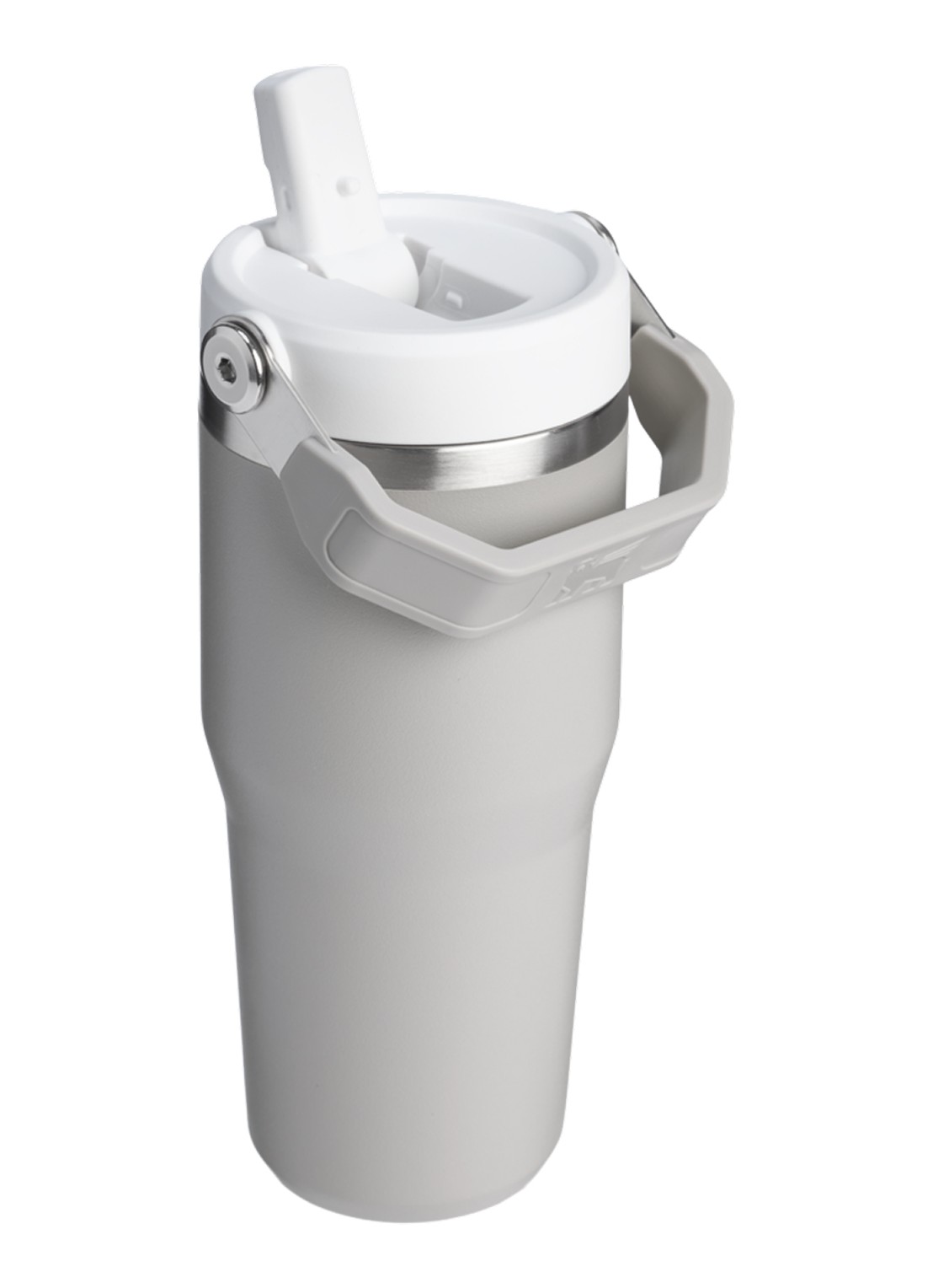 Stanley De IceFlow™ Flip Straw 2.0 waterfles 0,41 liter - achterkant 3 grijs