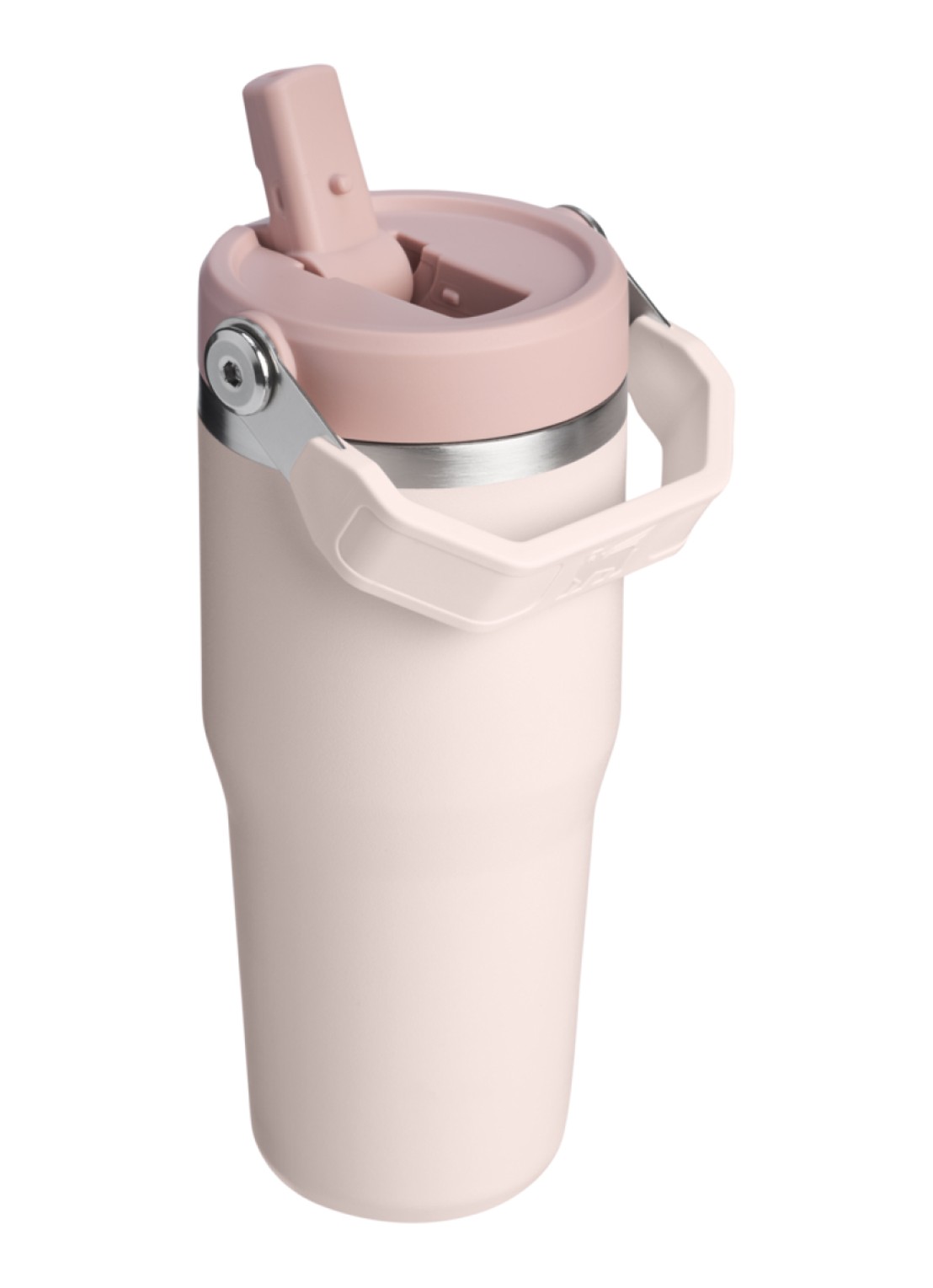 Stanley De IceFlow™ Flip Straw 2.0 waterfles 0,41 liter - achterkant 3 lichtroze