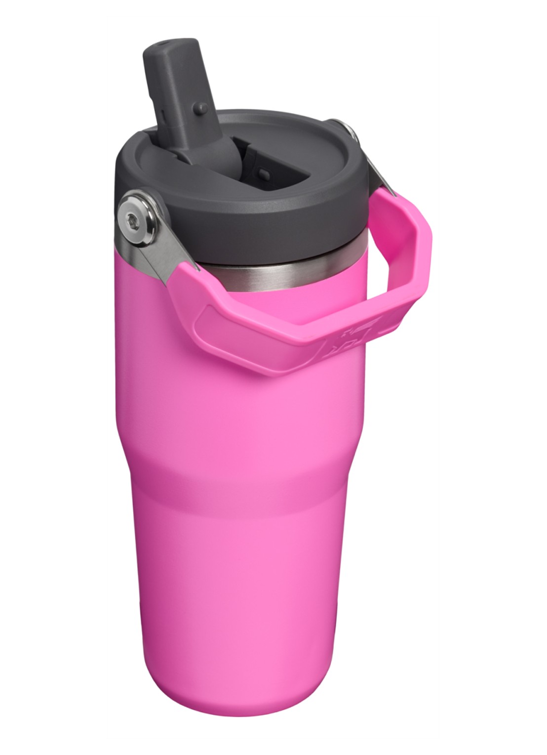 Stanley De IceFlow™ Flip Straw 2.0 waterfles 0,41 liter - achterkant 2 roze