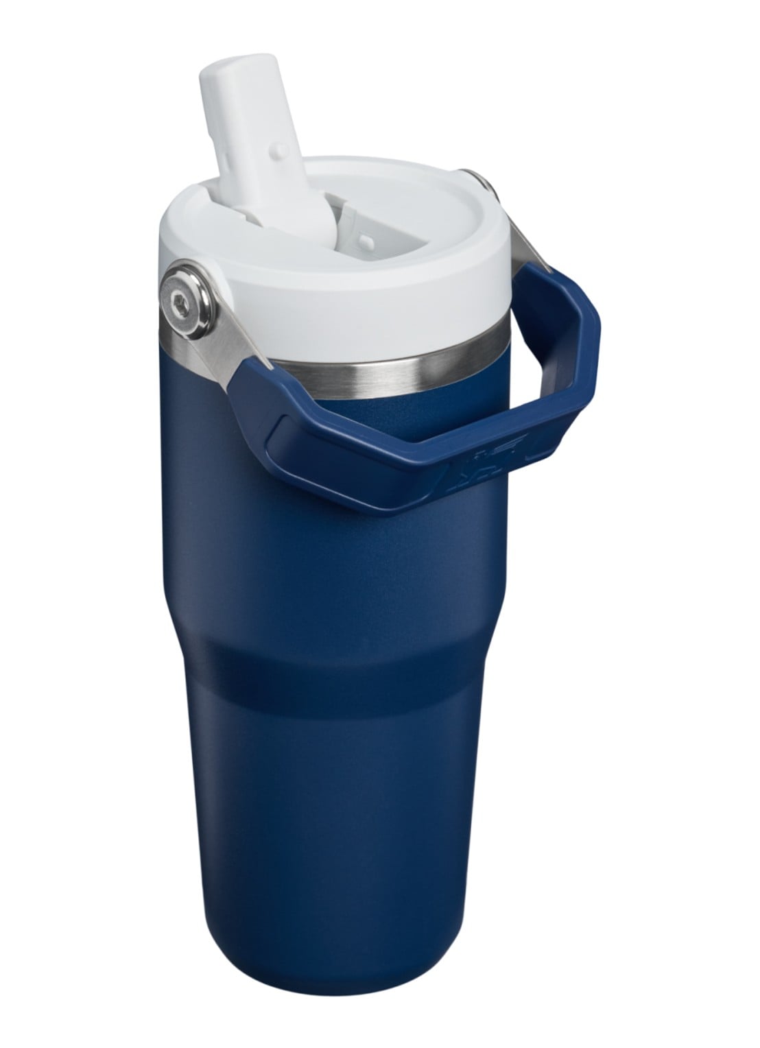 Stanley De IceFlow™ Flip Straw 2.0 waterfles 0,41 liter - achterkant 2 donkerblauw