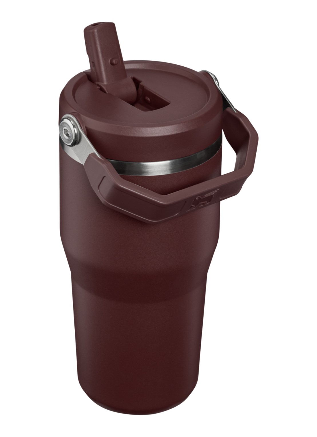 Stanley De IceFlow™ Flip Straw 2.0 waterfles 0,59 liter - achterkant 2 donkerbruin