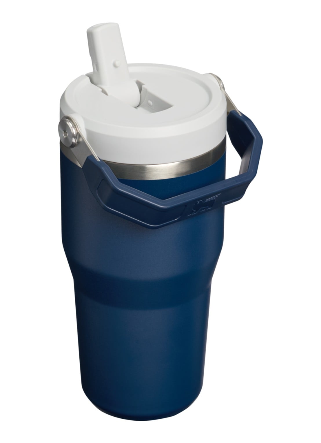 Stanley De IceFlow™ Flip Straw 2.0 waterfles 0,59 liter - achterkant 2 donkerblauw
