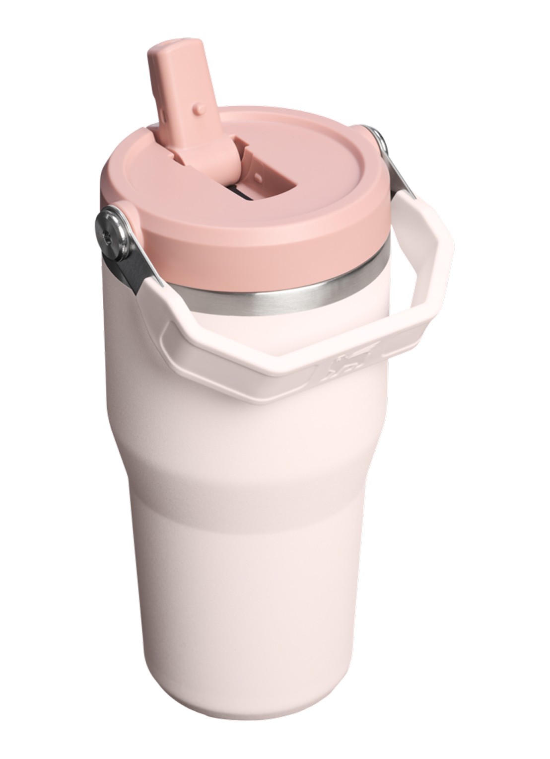 Stanley De IceFlow™ Flip Straw 2.0 waterfles 0,6 liter - achterkant 2 lichtroze