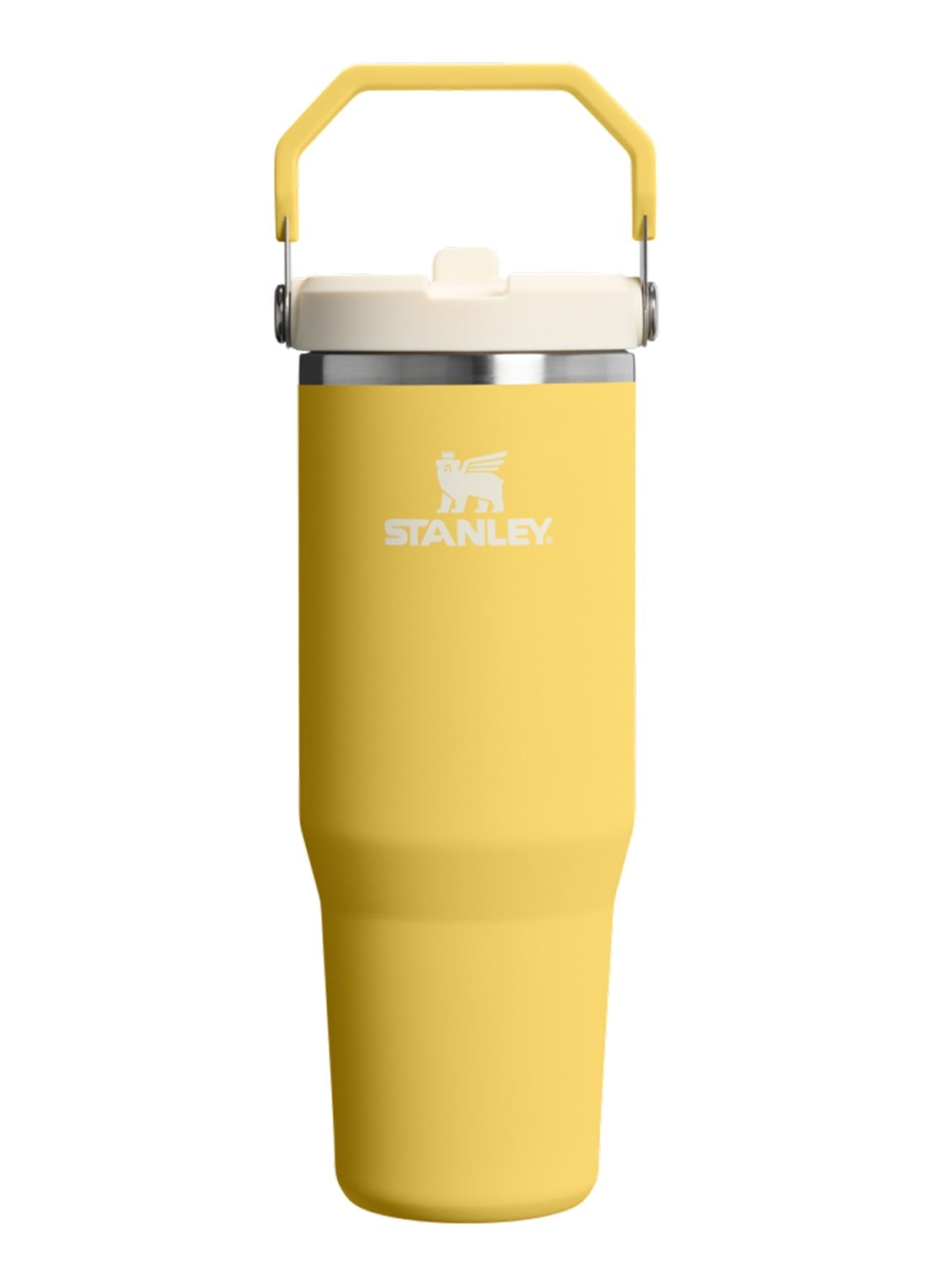 Stanley De IceFlow™ Flip Straw 2.0 waterfles 0,89 liter - voorkant geel