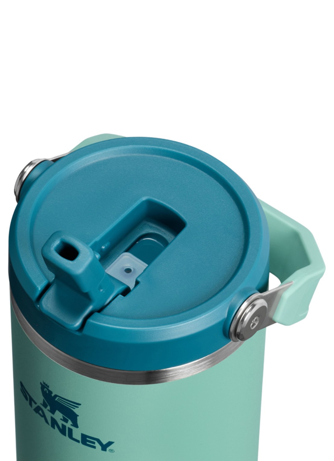 Stanley De IceFlow™ Flip Straw 2.0 waterfles 0,89 liter - detail lichtgroen