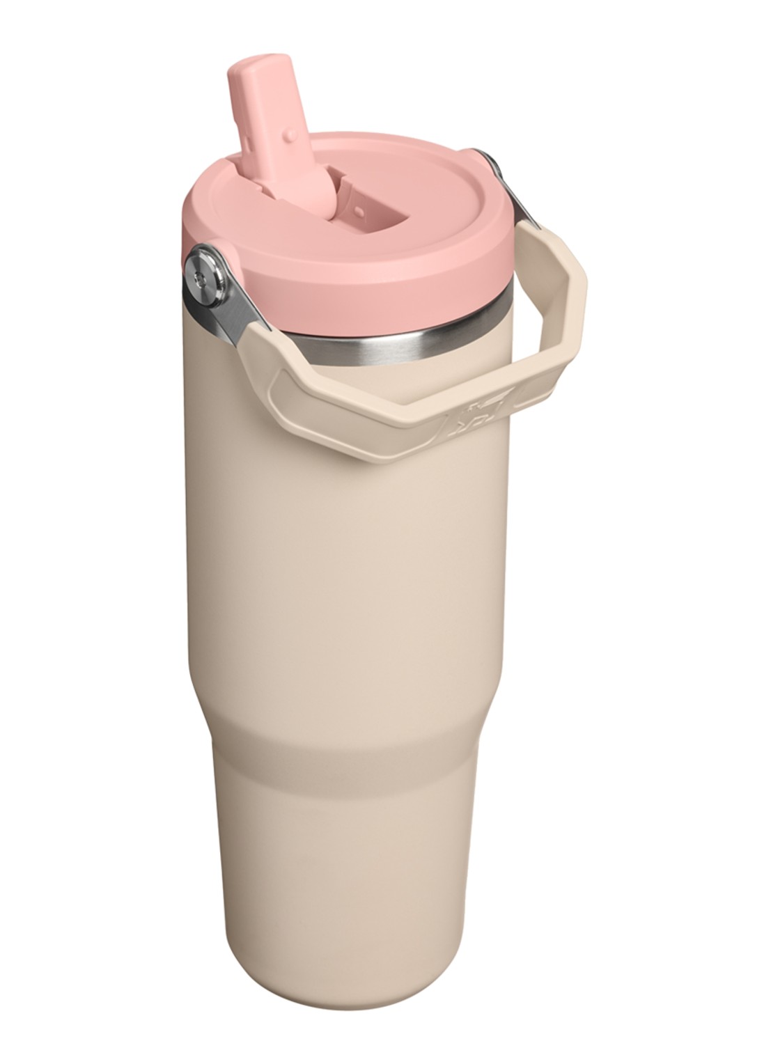 Stanley De IceFlow™ Flip Straw 2.0 waterfles 0,89 liter - achterkant 2 beige