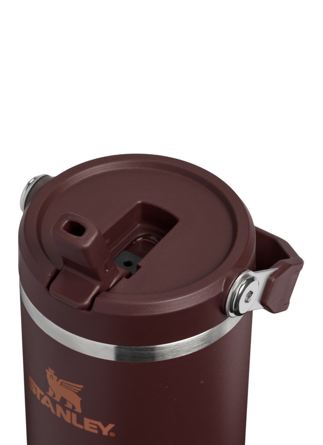Stanley De IceFlow™ Flip Straw 2.0 waterfles 0,89 liter - detail donkerbruin