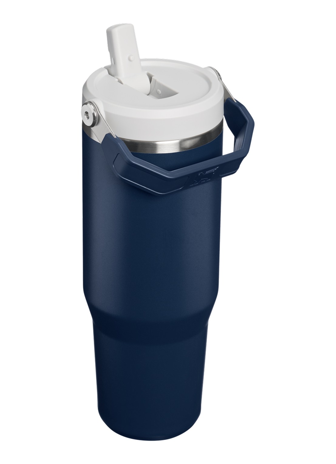 Stanley De IceFlow™ Flip Straw 2.0 waterfles 0,89 liter - achterkant 2 donkerblauw