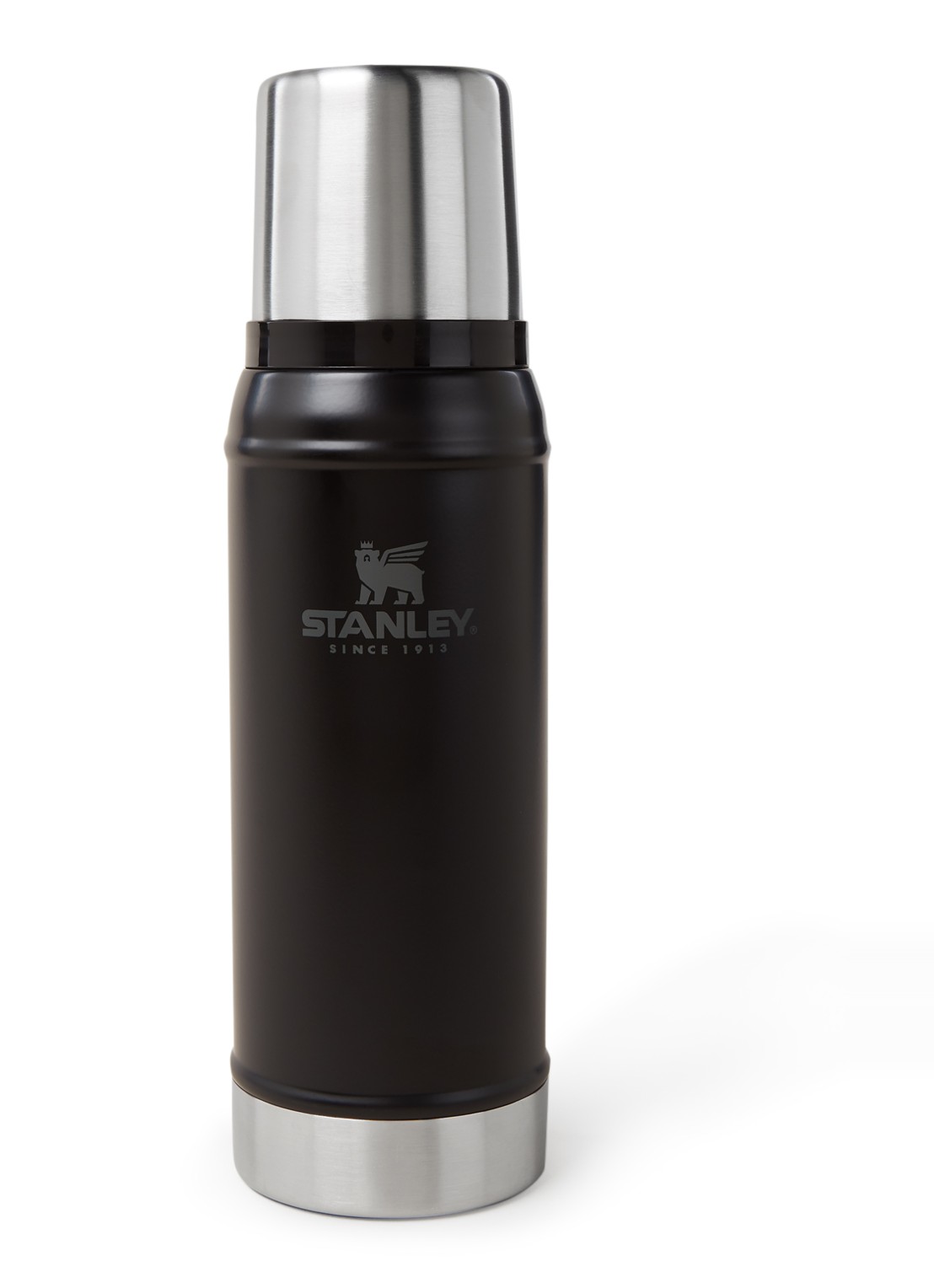 Stanley De Legendary Classic thermosfles 0,75 liter - voorkant zwart