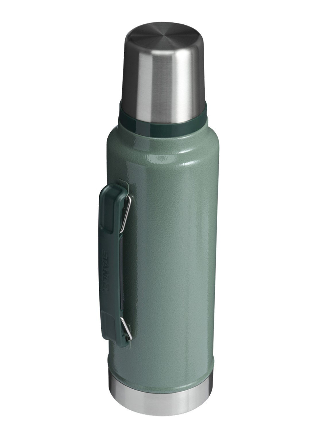 Stanley De Legendary Classic thermosfles 1,4 liter - achterkant 2 groen