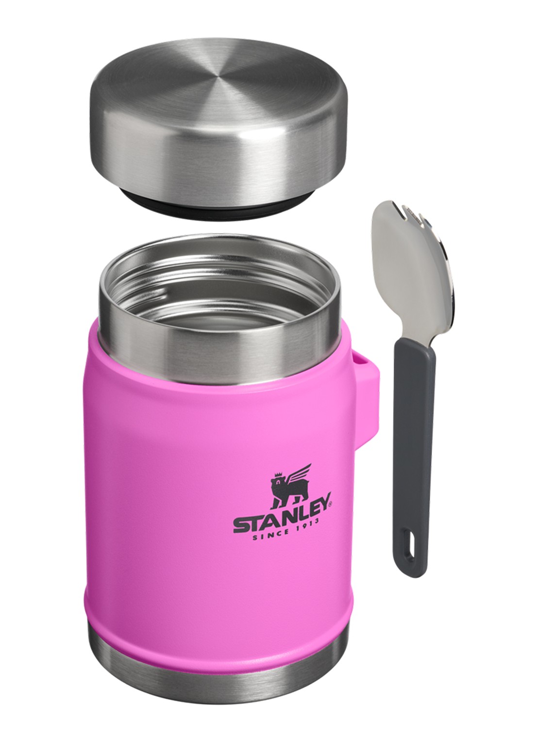 Stanley De Legendary Food Jar + Spork lunchbox 40 cl - detail 2 roze