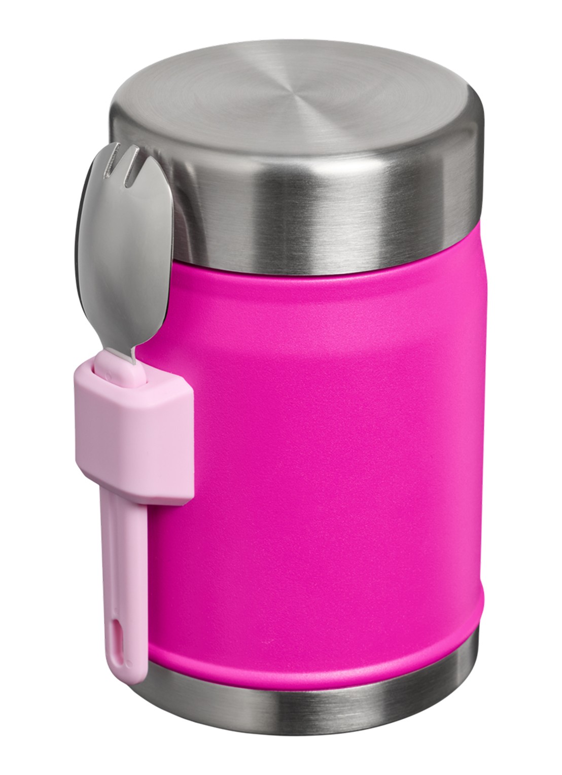 Stanley De Legendary Food Jar + Spork lunchbox 40 cl - achterkant 3 fuchsia