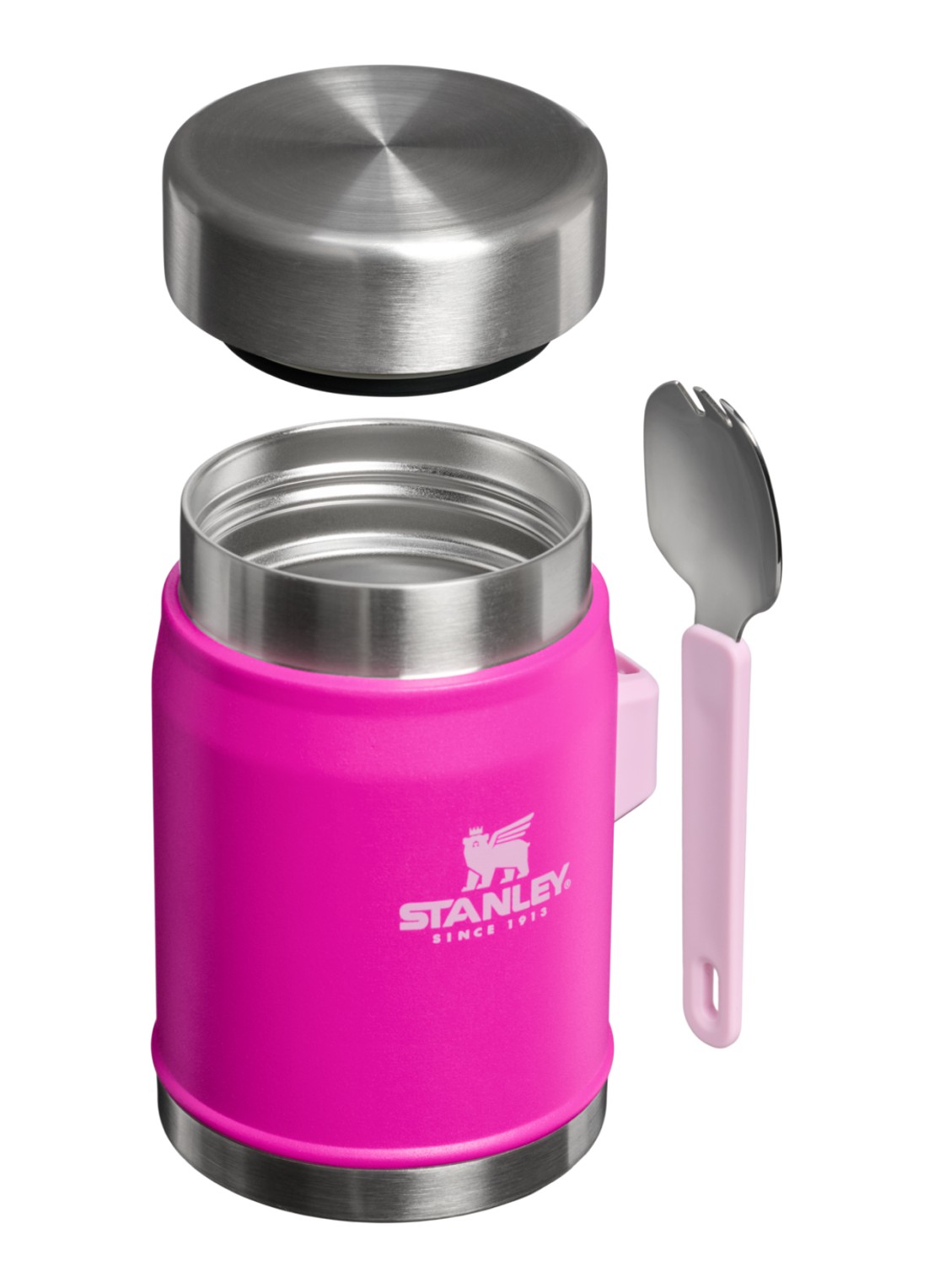 Stanley De Legendary Food Jar + Spork lunchbox 40 cl - detail 2 fuchsia