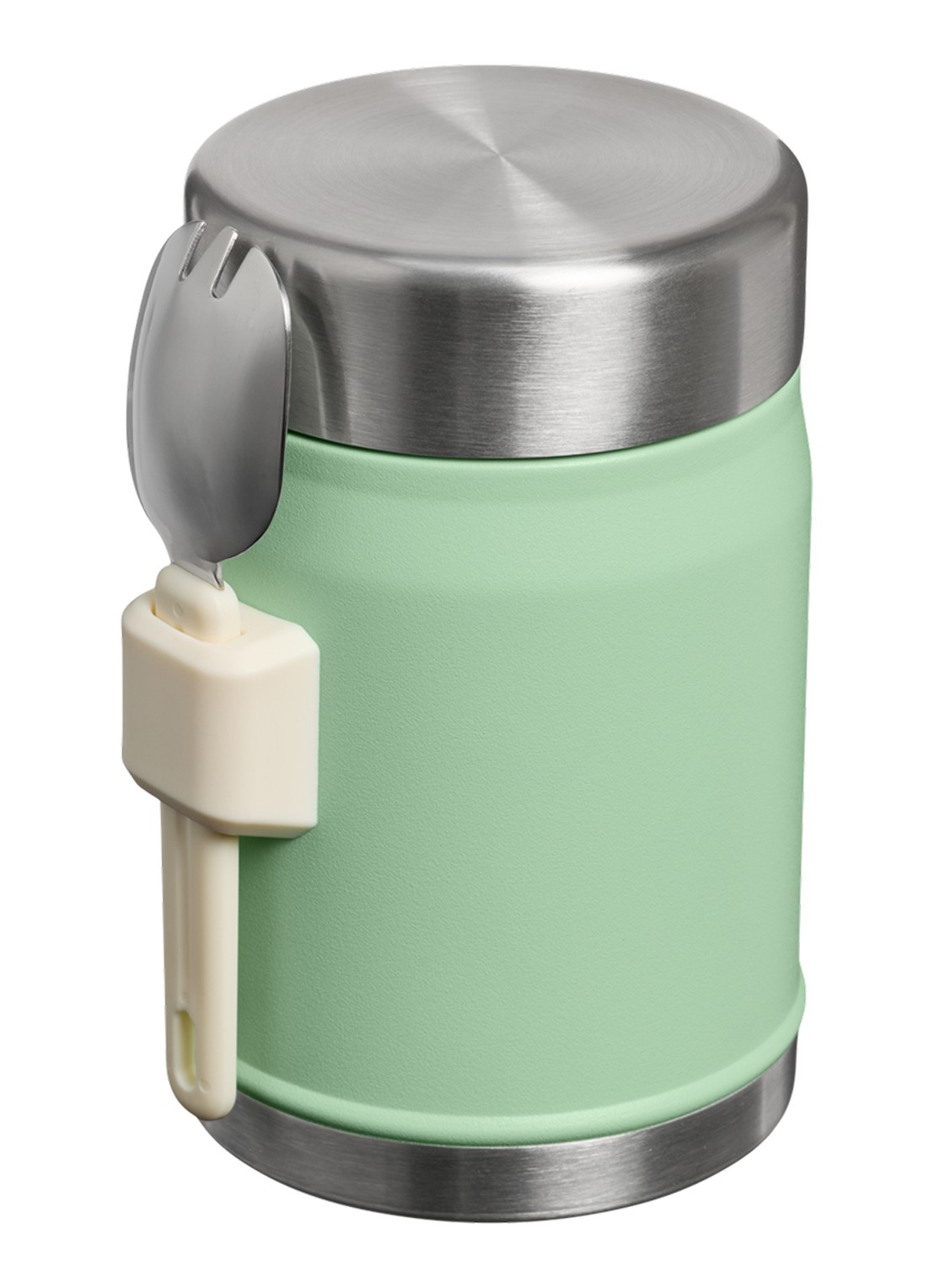 Stanley De Legendary Food Jar + Spork lunchbox 40 cl - achterkant 2 lichtgroen
