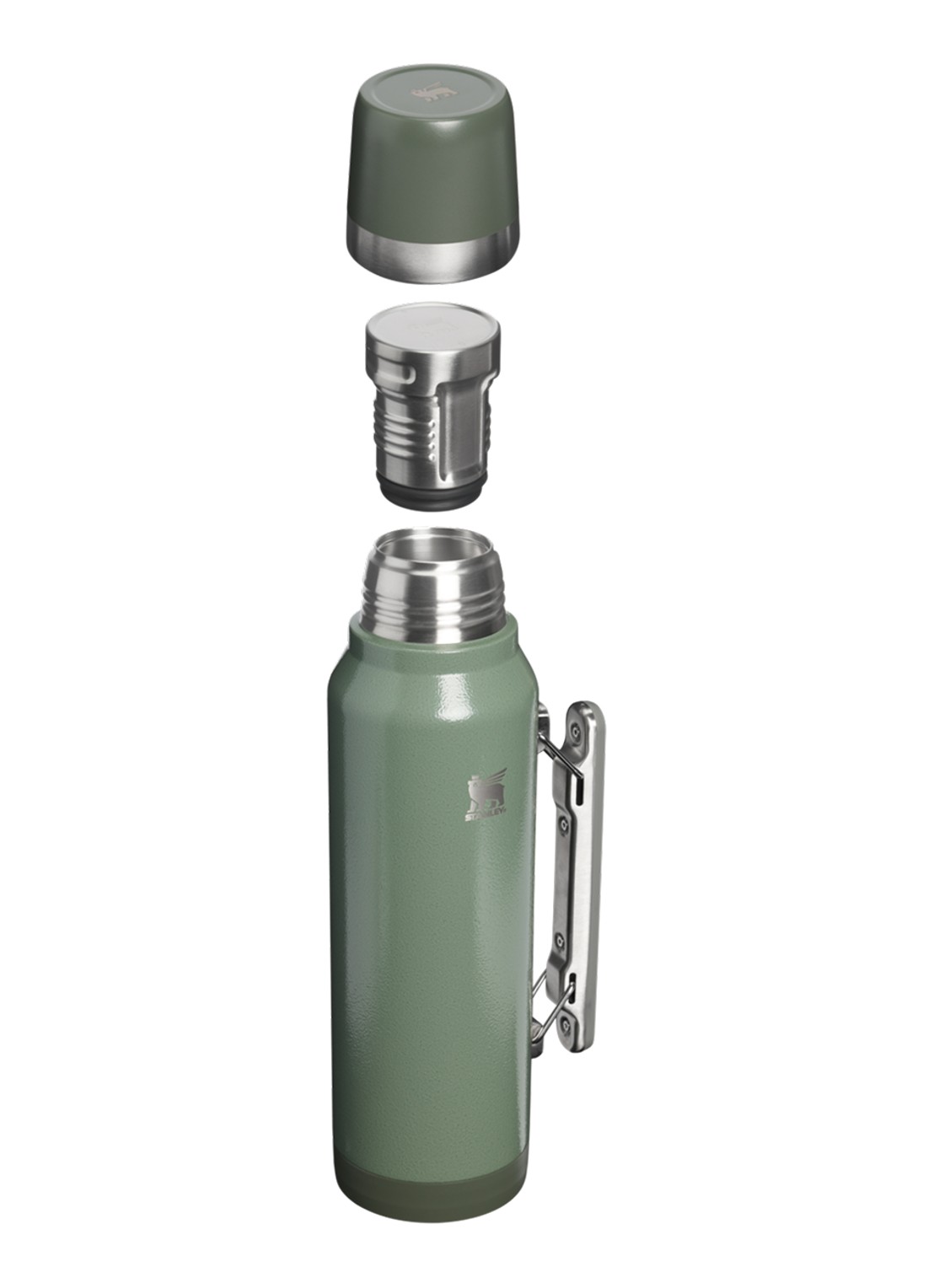 Stanley De New Legend thermosfles 1,4 liter - detail groen