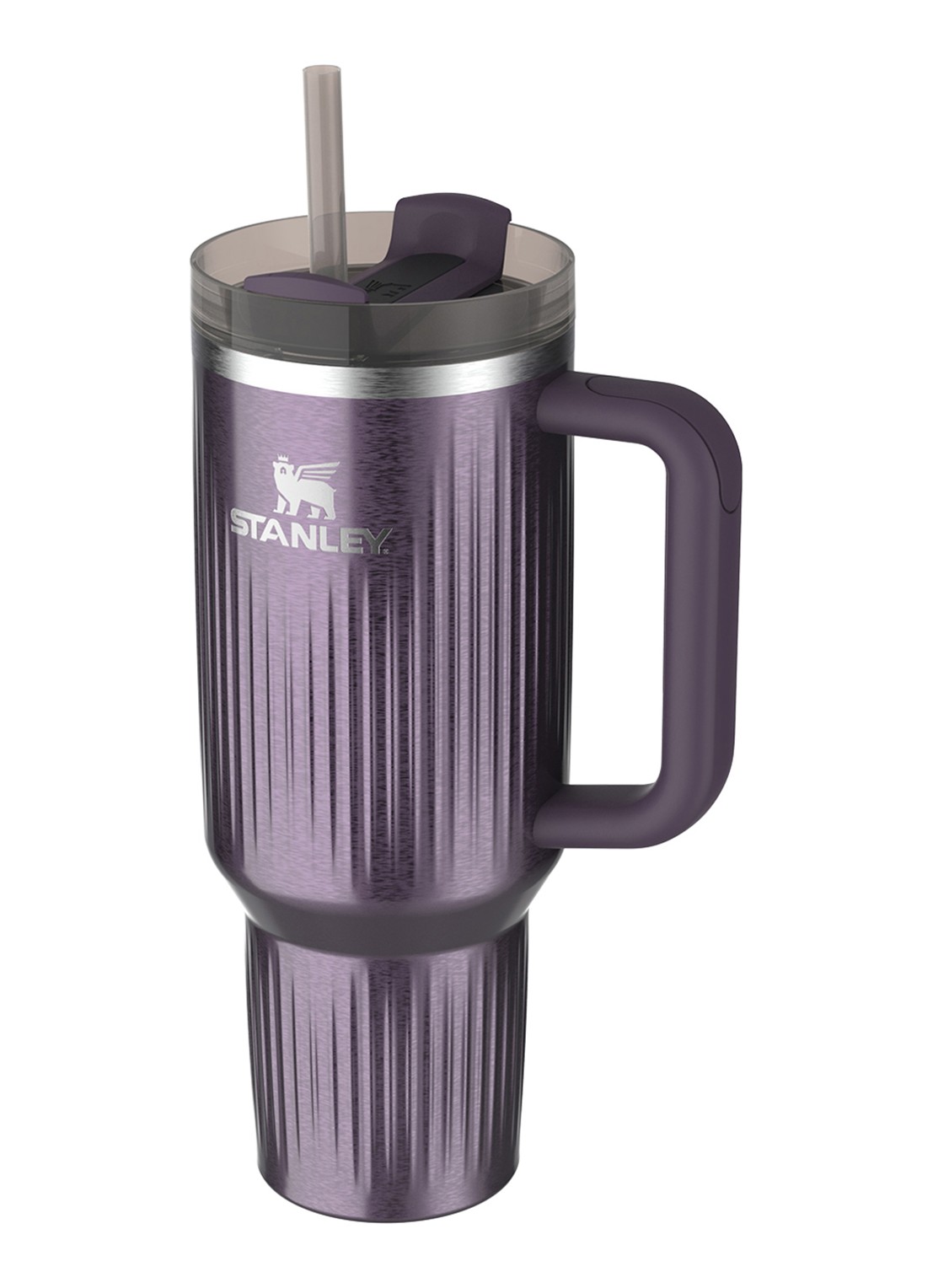 Stanley De Quencher® H2.0 Fluted thermosfles 1,18 liter - voorkant 3 wisteria shine / lila