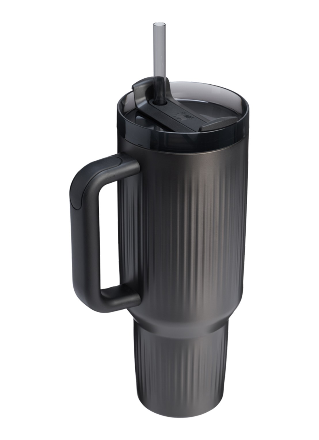 Stanley De Quencher® H2.0 Fluted thermosfles 1,18 liter - achterkant 3 zwart