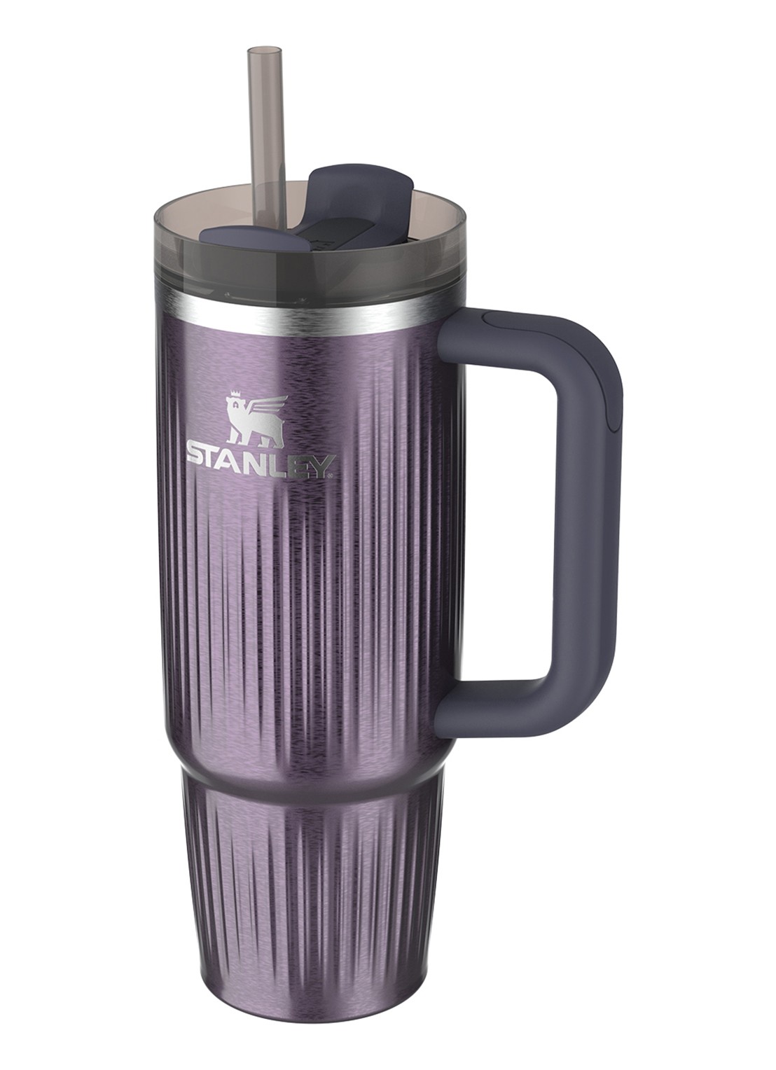Stanley De Quencher® H2.0 Fluted thermosfles 89 cl - voorkant 3 wisteria shine / lila