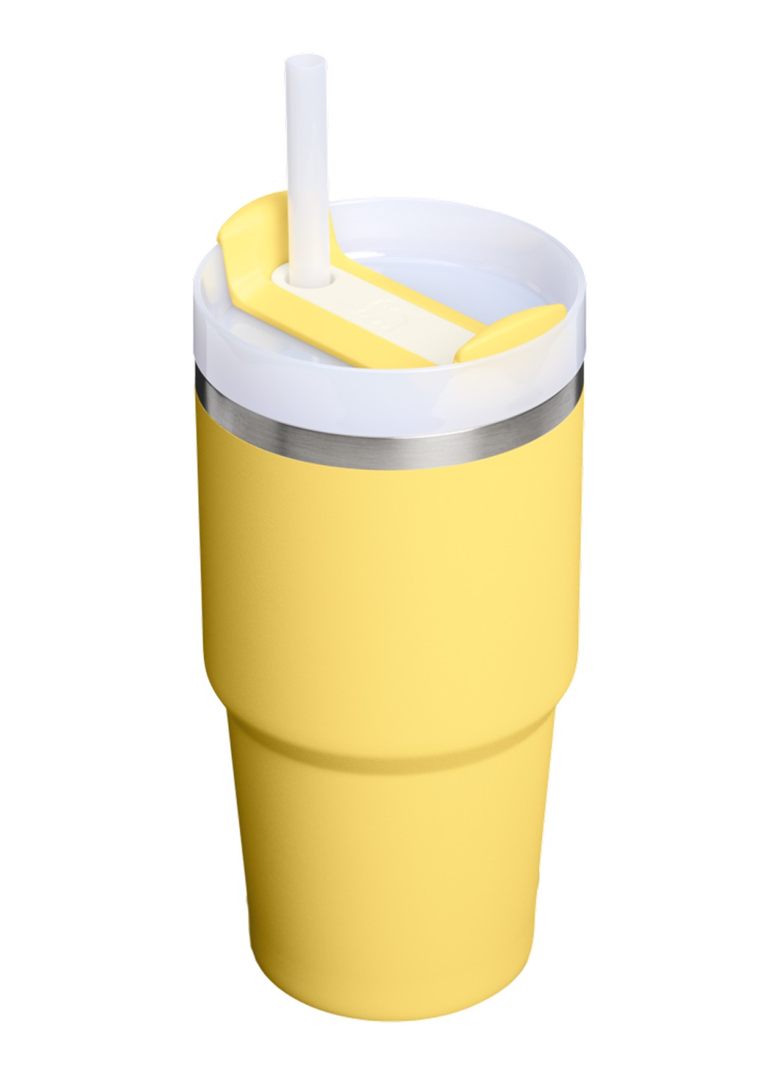 Stanley De Quencher® H2.O FlowState™ thermosfles 0,6 liter - achterkant 3 geel