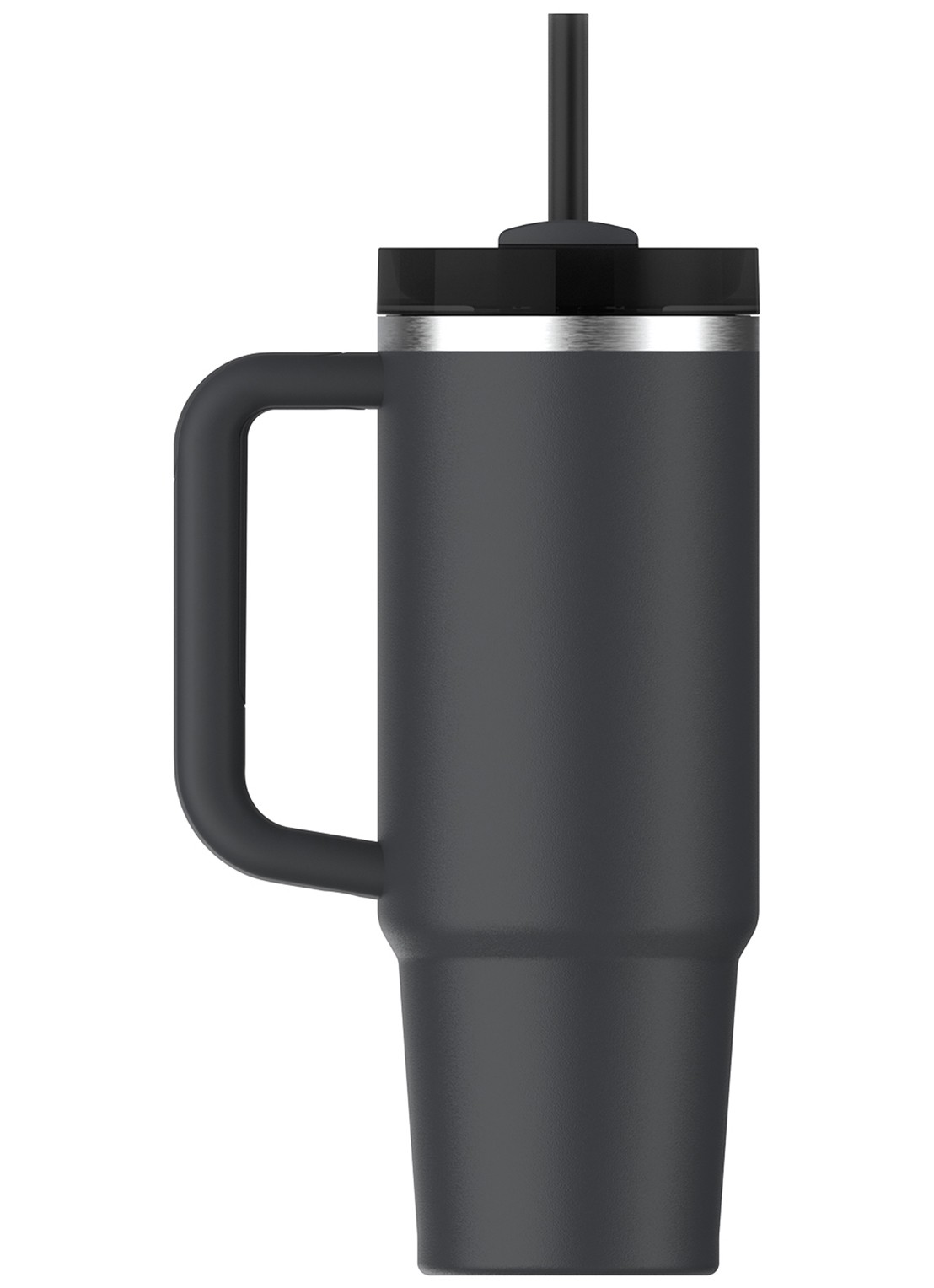 Stanley De Quencher® H2.O FlowState™ thermosfles 0,89 liter - achterkant black 2.0 / zwart