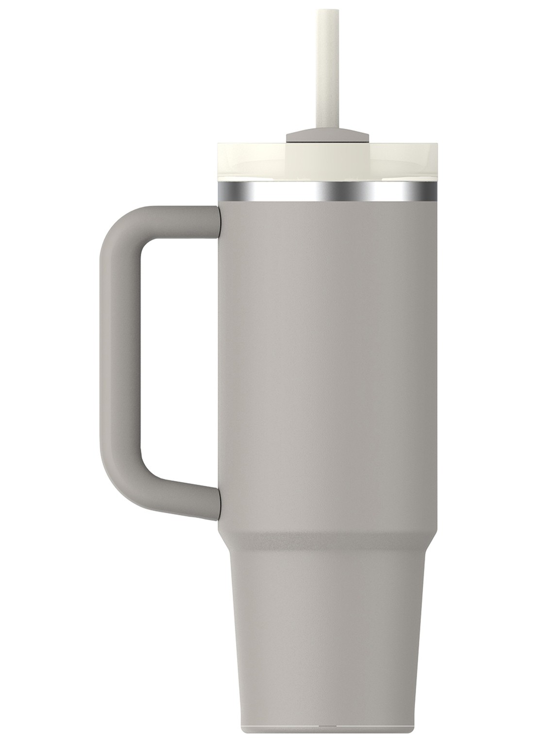 Stanley De Quencher® H2.O FlowState™ thermosfles 0,89 liter - achterkant ash / grijs