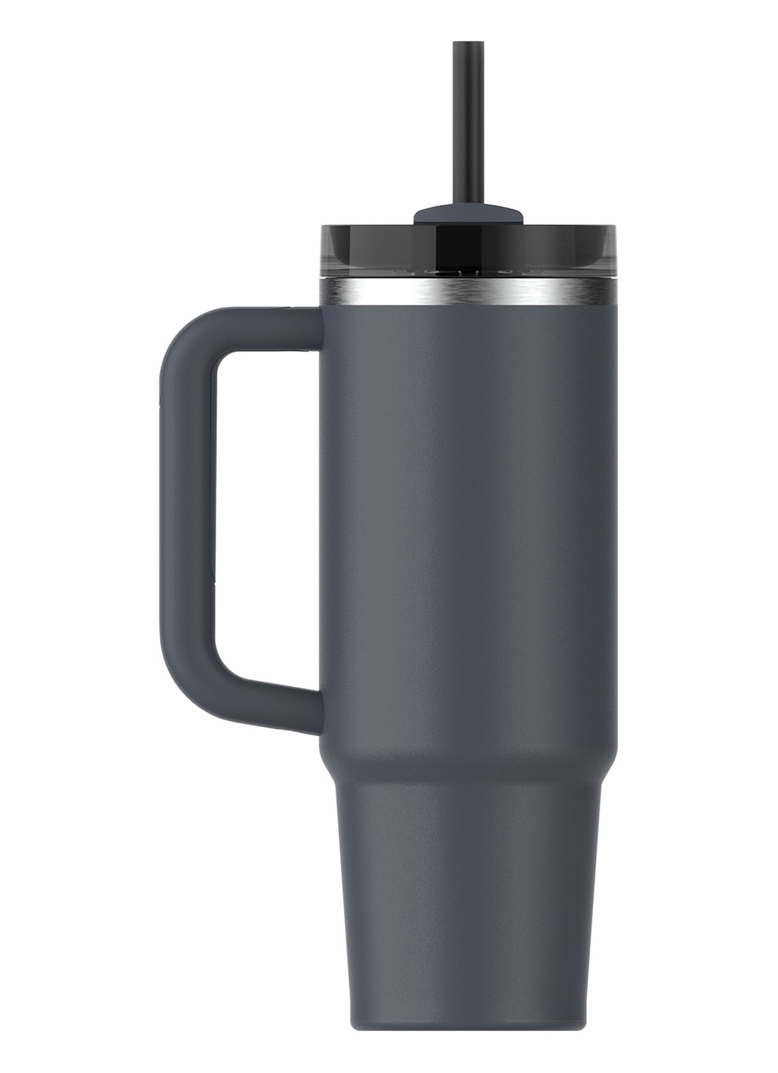Stanley De Quencher® H2.O FlowState™ thermosfles 0,89 liter - achterkant 2 twilight / donkerblauw