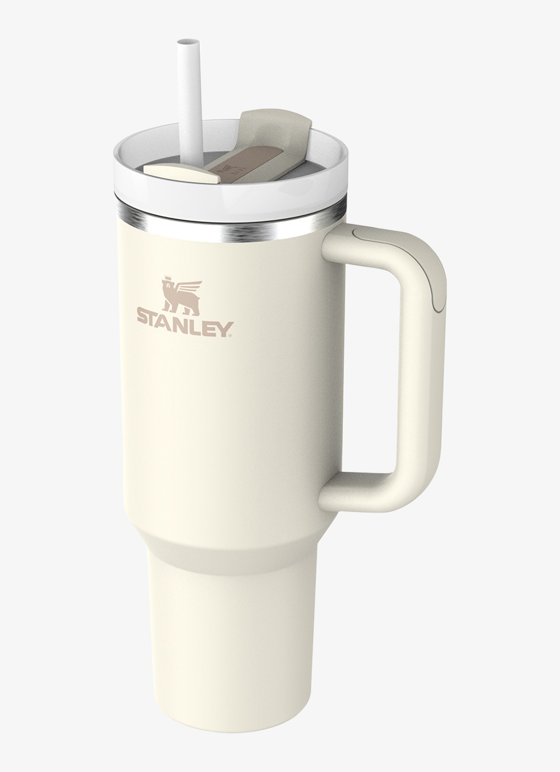 Stanley De Quencher® H2.O FlowState™ thermosfles 1,2 liter - voorkant 2 cream 2.0 / gebroken wit