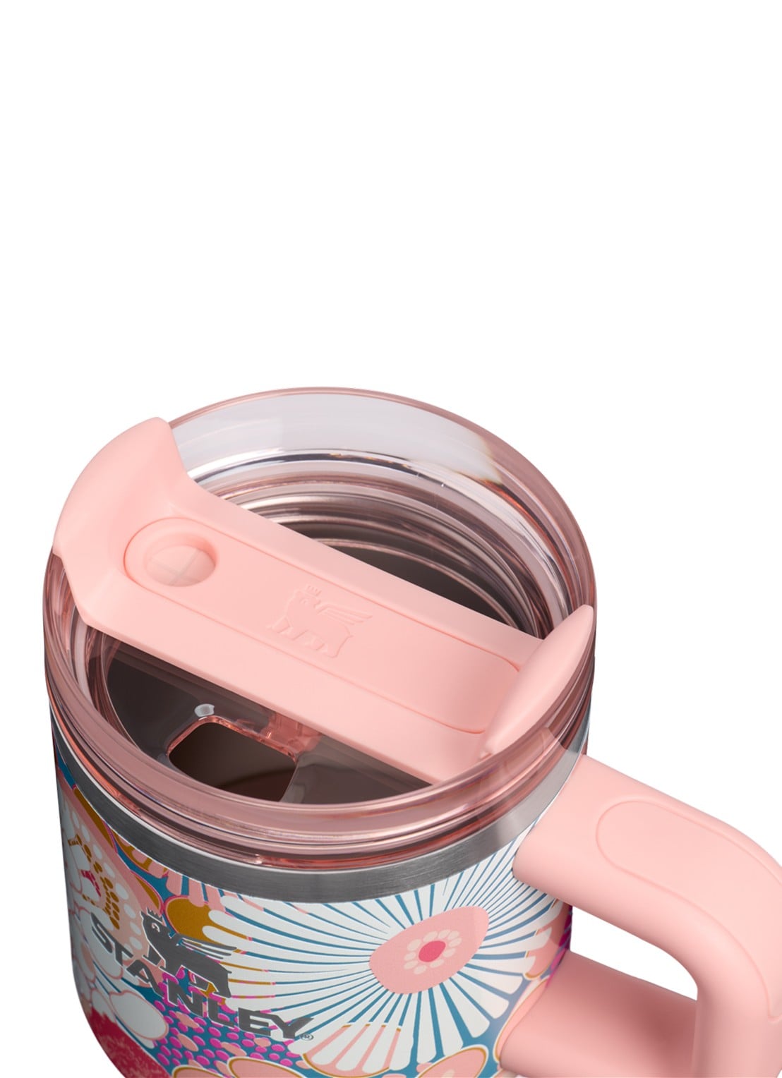 Stanley De Quencher H2.O FlowState™ thermosfles 0,59 liter - detail roze