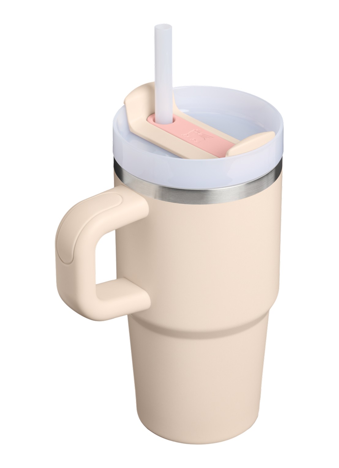 Stanley De Quencher H2.O FlowState™ thermosfles 0,59 liter - achterkant 3 beige