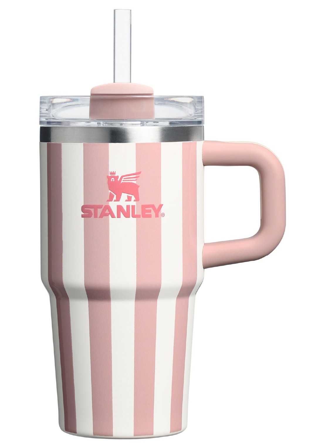Stanley De Quencher® H2.O FlowState™ thermosfles 0,6 liter - voorkant roze