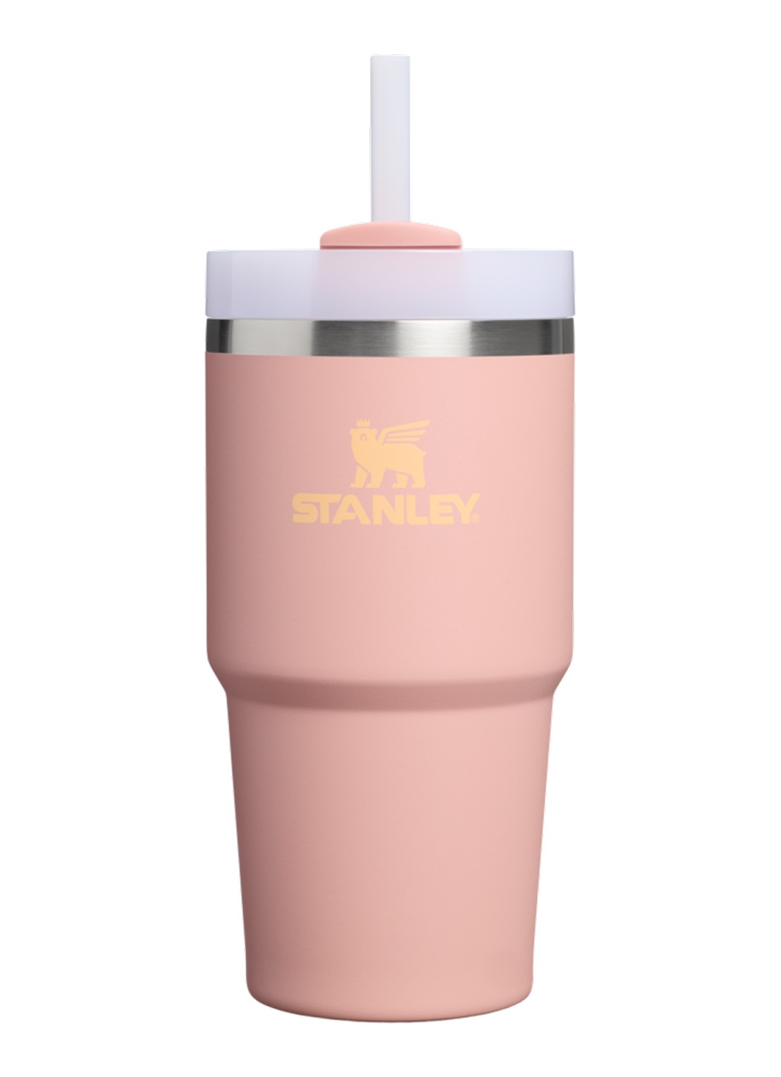 Stanley De Quencher® H2.O FlowState™ thermosfles 0,6 liter - voorkant 2 zalmroze