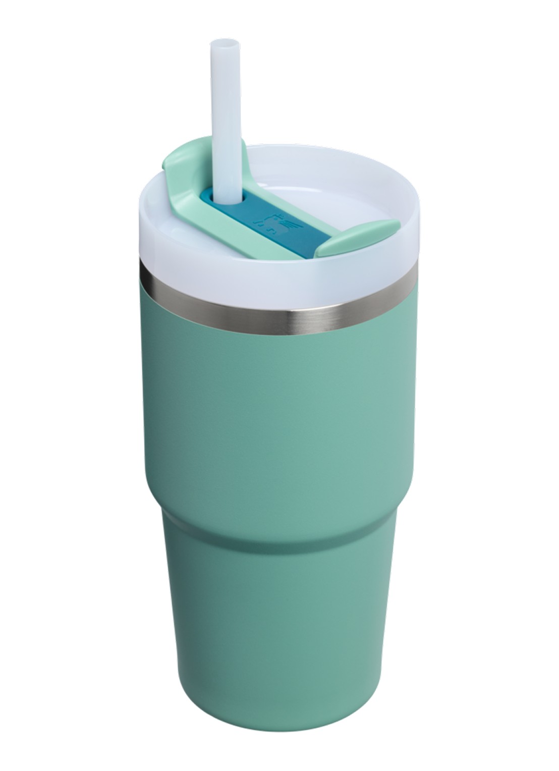Stanley De Quencher® H2.O FlowState™ thermosfles 0,6 liter - achterkant lichtgroen