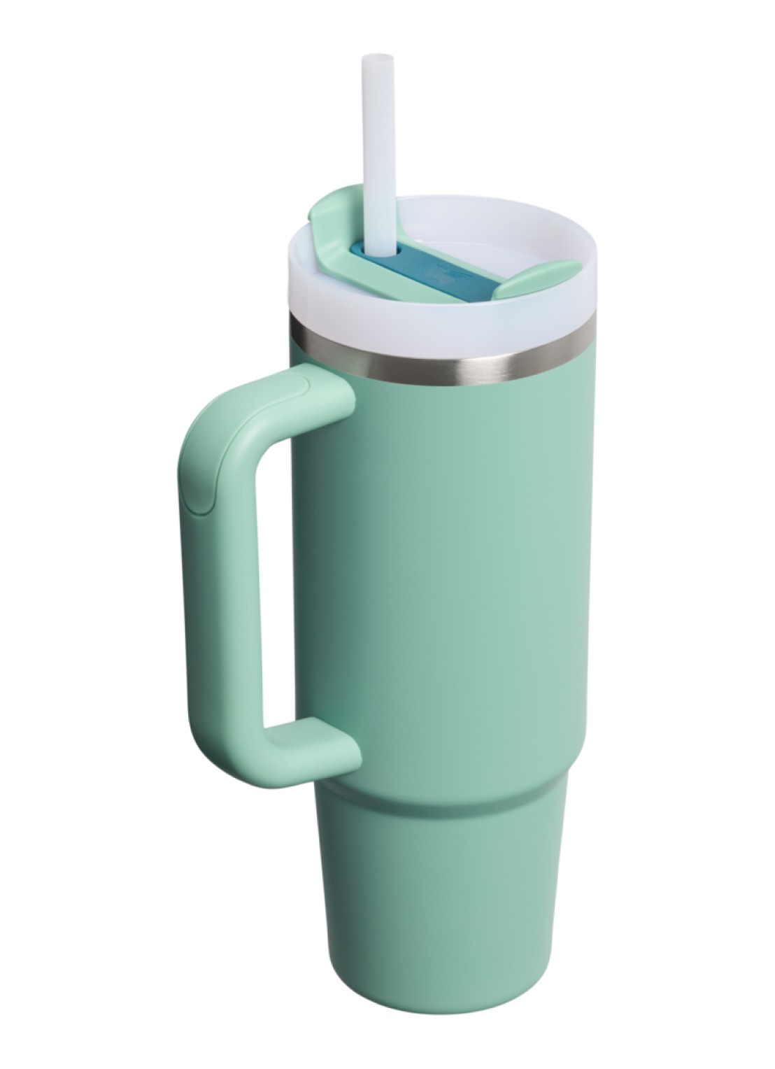 Stanley De Quencher® H2.O FlowState™ thermosfles 0,89 liter - achterkant lichtgroen
