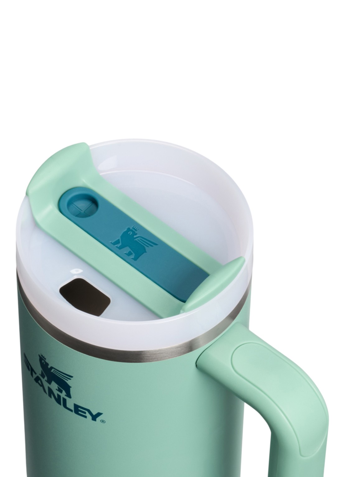 Stanley De Quencher® H2.O FlowState™ thermosfles 0,89 liter - detail 2 lichtgroen