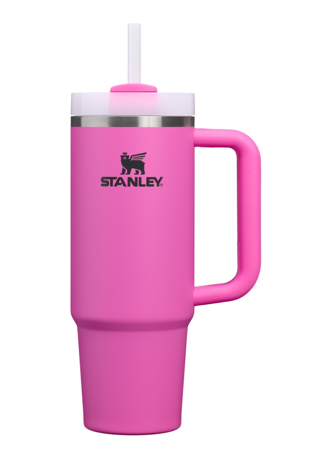 Stanley De Quencher H2.O FlowState™ thermosfles 0,89 liter - voorkant 2 roze