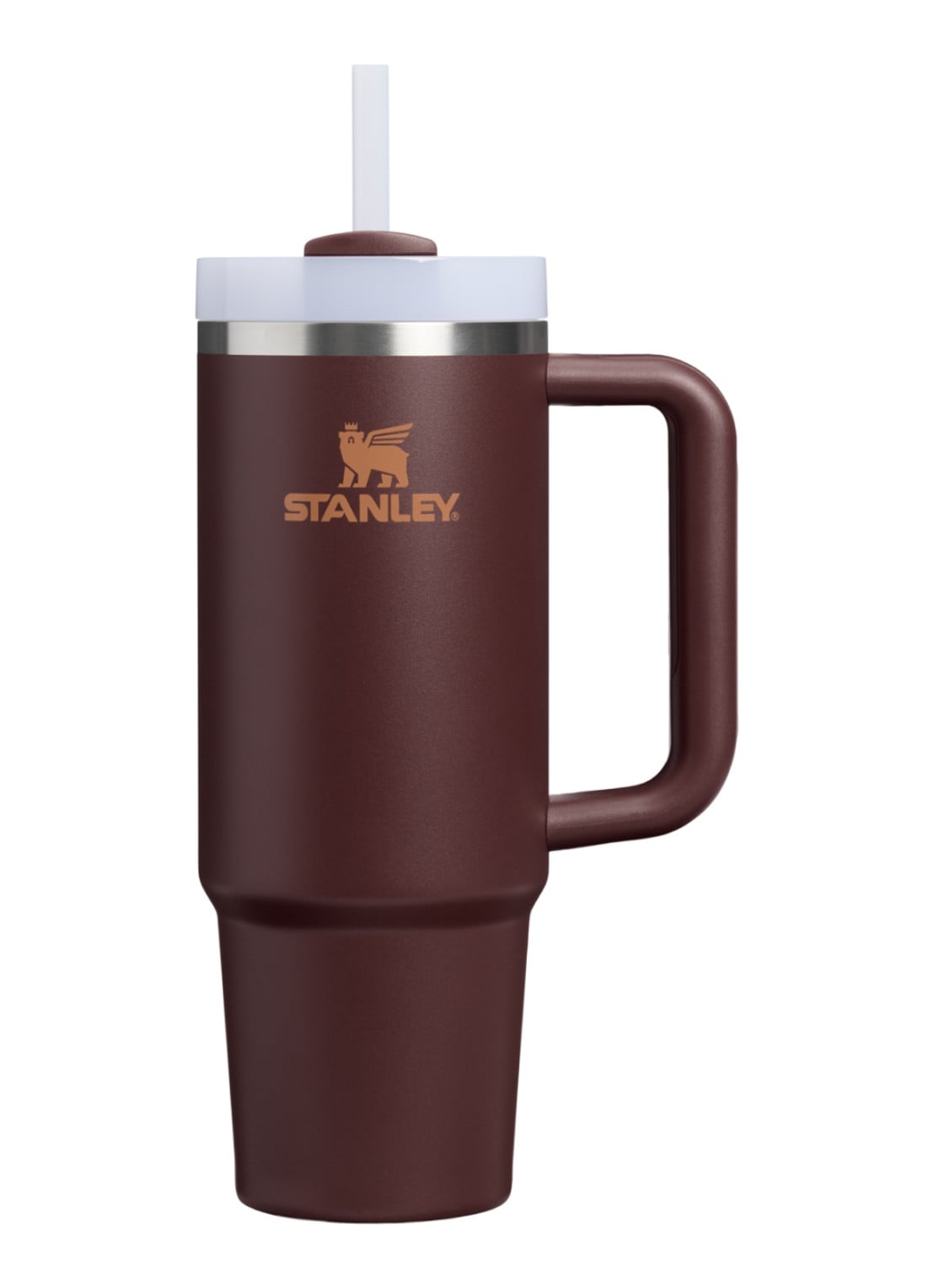 Stanley De Quencher H2.O FlowState™ thermosfles 0,89 liter - voorkant 3 donkerbruin