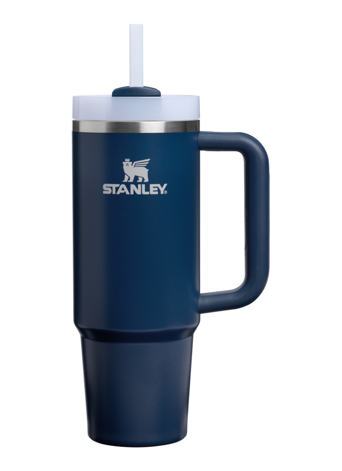 Stanley De Quencher H2.O FlowState™ thermosfles 0,89 liter - voorkant 3 donkerblauw