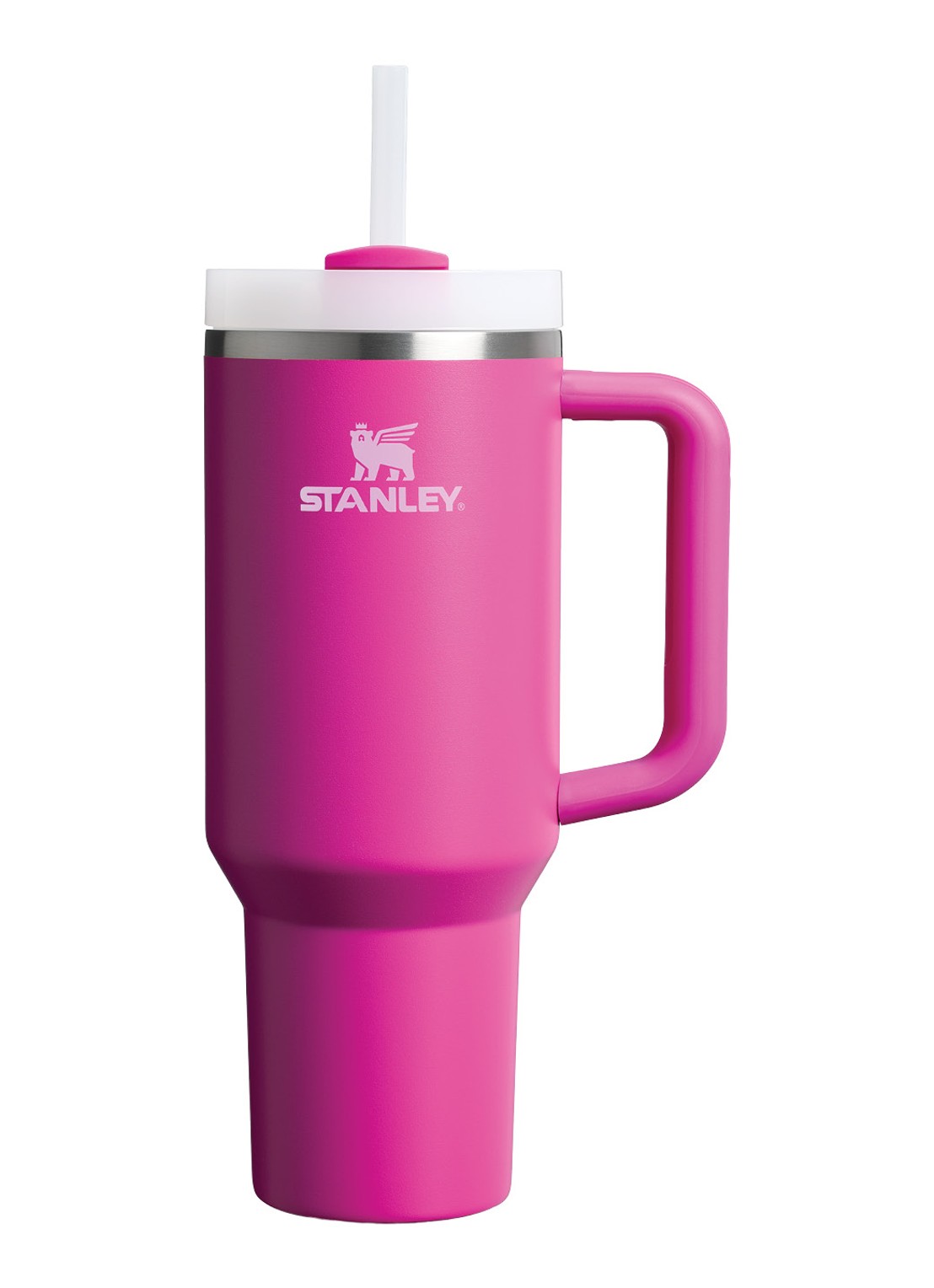 Stanley De Quencher® H2.O FlowState™ thermosfles 1,2 liter - voorkant fuchsia
