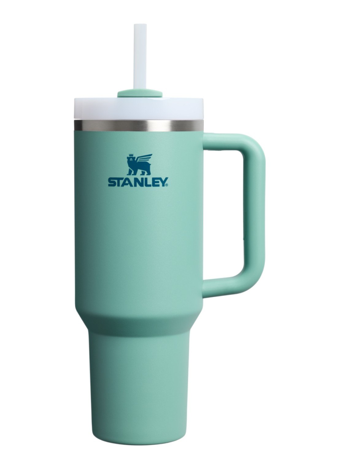 Stanley De Quencher® H2.O FlowState™ thermosfles 1,2 liter - voorkant 2 turquoise
